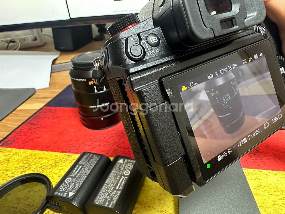 파나소닉 루믹스 gh6 본체 및 렌즈 판매합니다--3