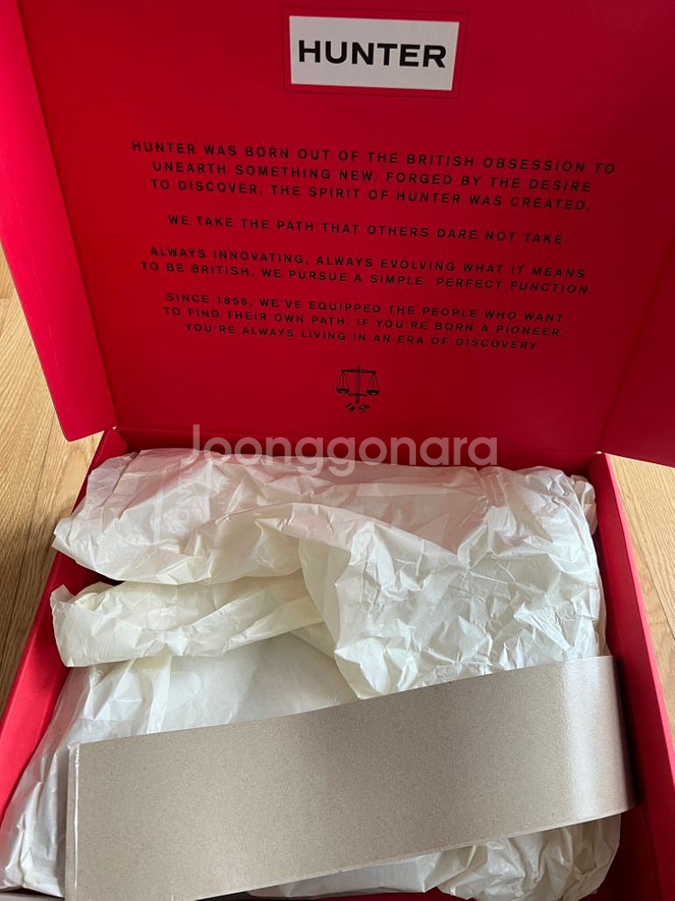헌터 오리지널 숏 레인부츠 네이비(38/240-245)--4