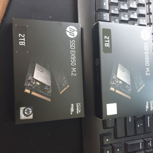 hp ex950.nvme 2tb(dram모델) 미개봉