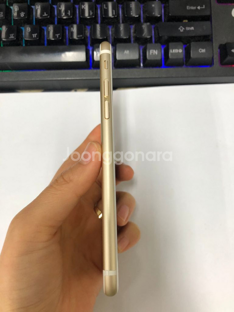 아이폰6S 골드 SSS급 64GB 배터리100% 선물용--4
