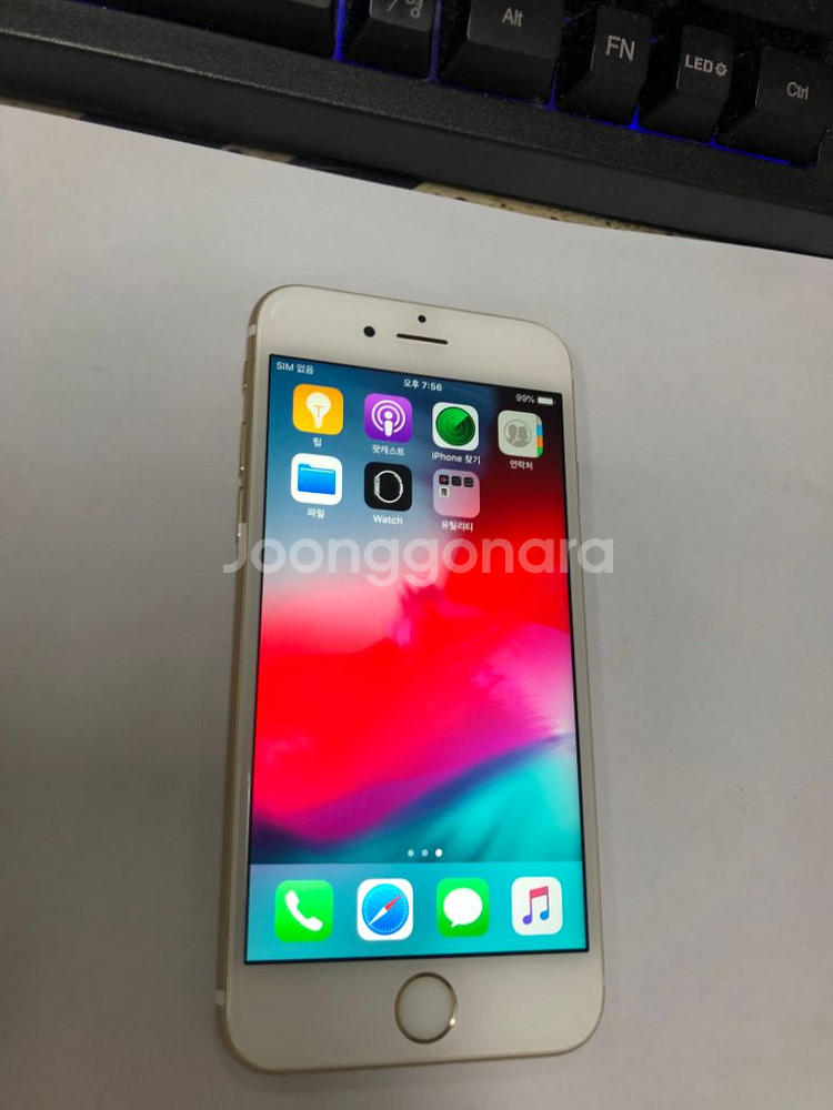 아이폰6S 골드 SSS급 64GB 배터리100% 선물용--1