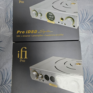 ifi Pro iDSD, iCAN 시그니처 세트 판매