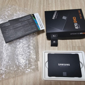 삼성 SSD 870 EVO 1TB MZ-77E1T0BW