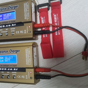 B6 충전기 골드버전 RC9 정품 2개