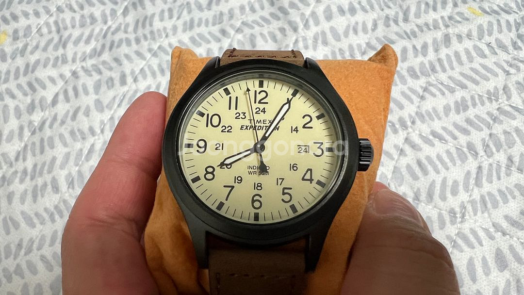 타이맥스 익스페디션 40mm 쿼츠 인디글로--4
