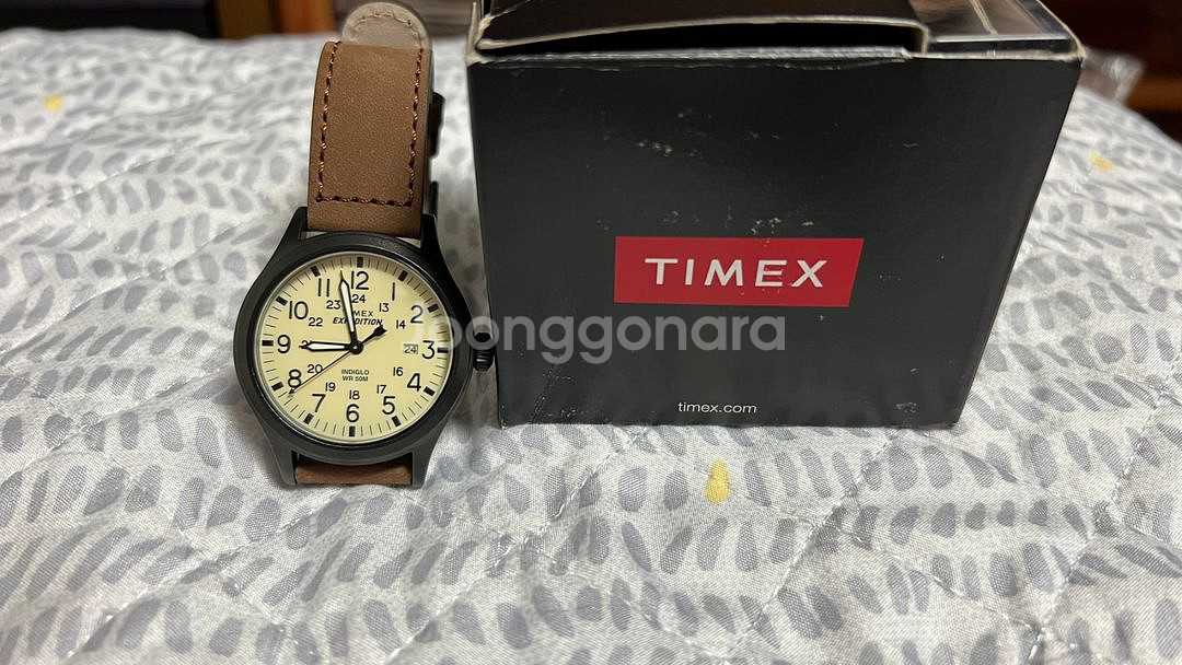 타이맥스 익스페디션 40mm 쿼츠 인디글로--5