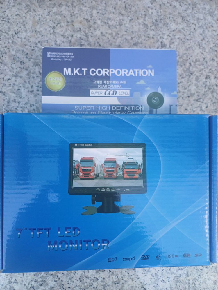 7인치 거치형 모니터&후방카메라 40세트 이미지