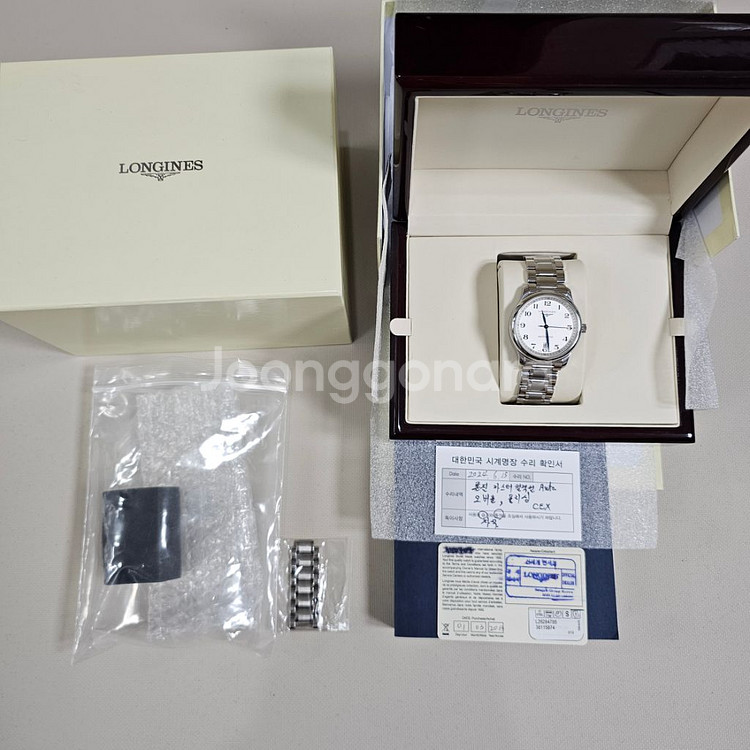 론진 마스터콜렉션 논크로노 38.5mm--5