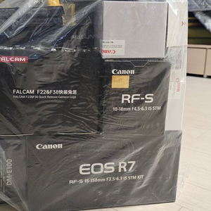 캐논 EOS R7, RF 렌즈 5종