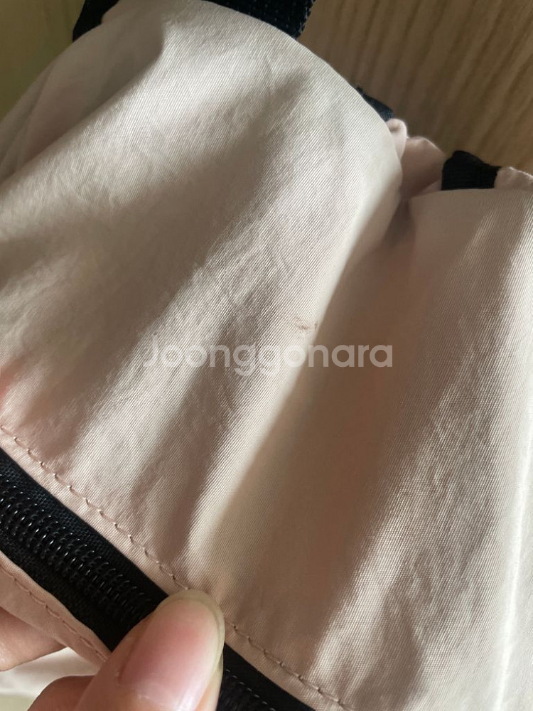 마스마룰즈 나일론 백팩 핑크--3