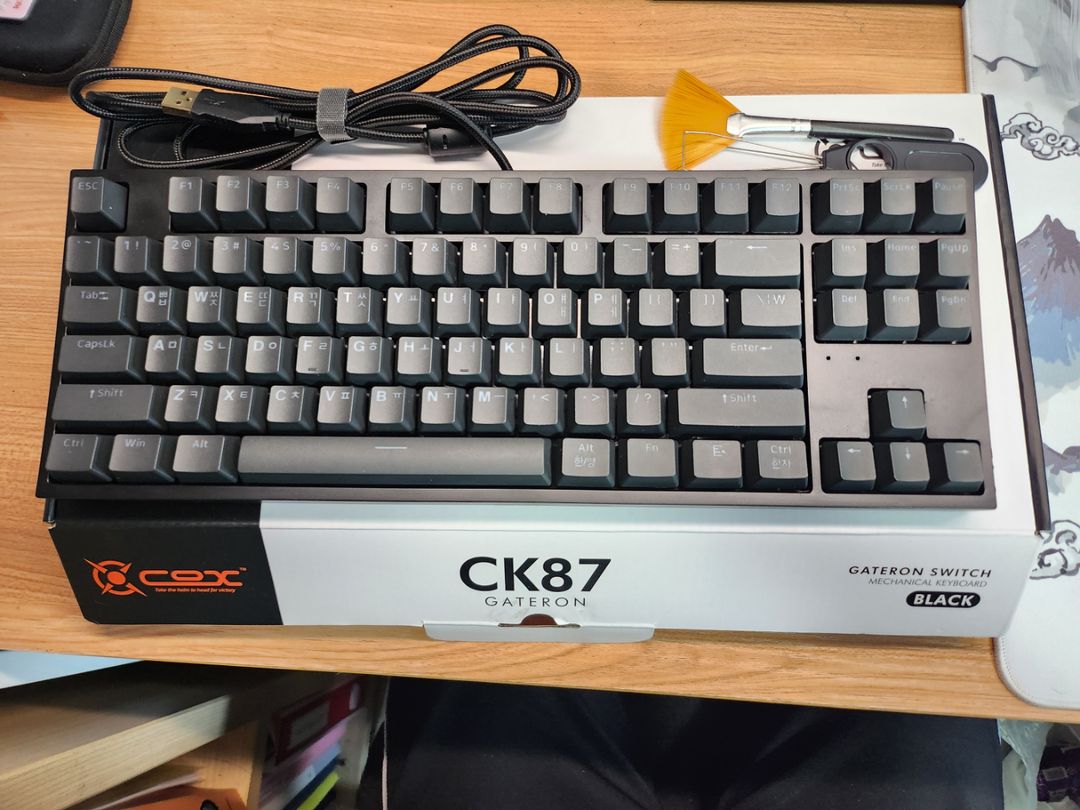 cox ck87 블랙 갈축