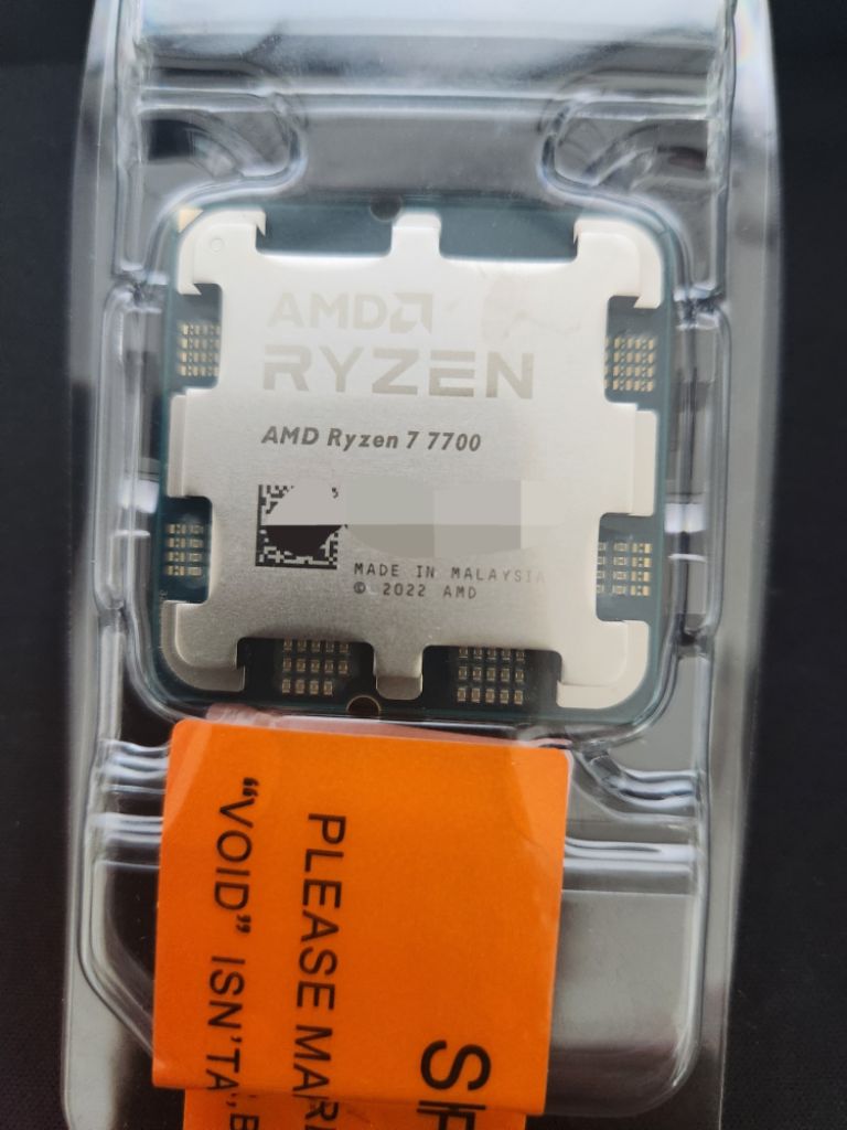 AMD 라이젠 7700 택포