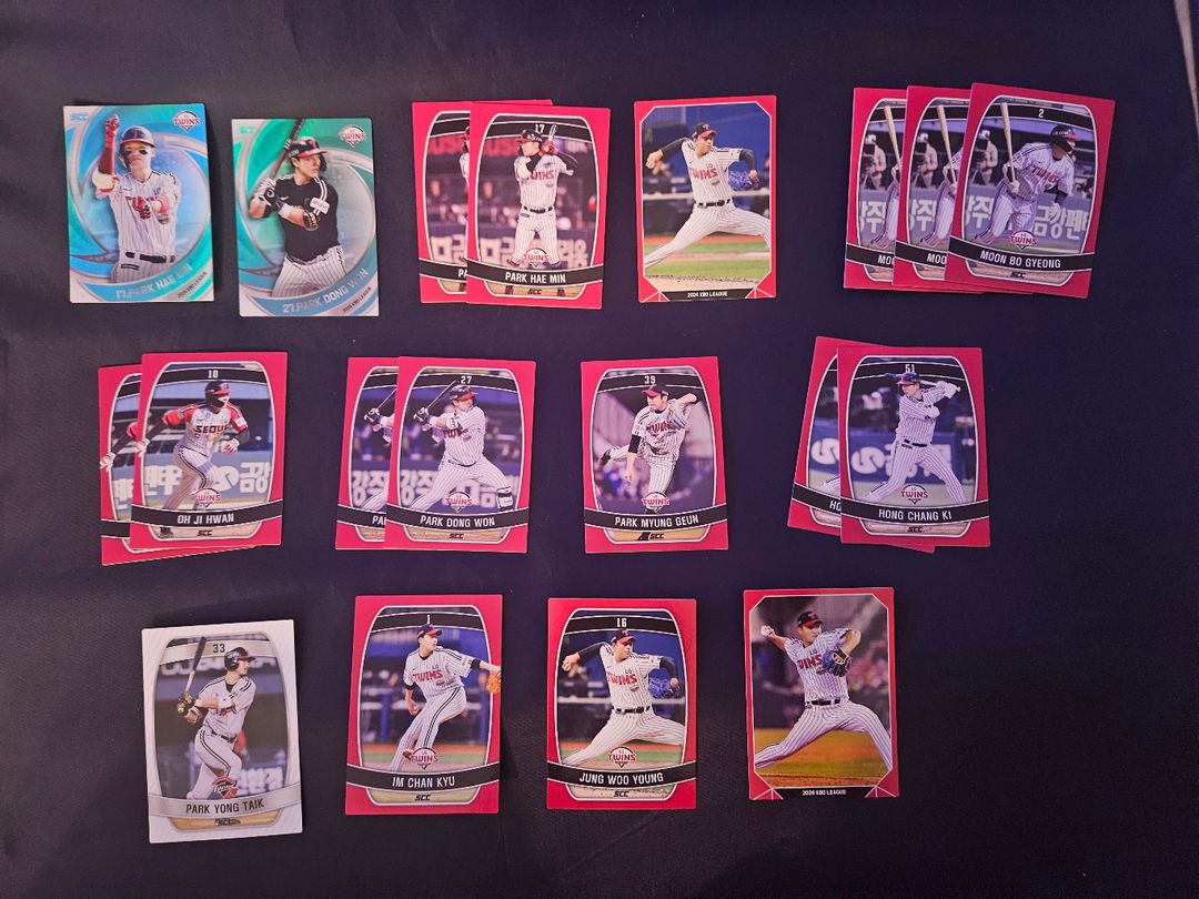 kBO 포토카드 엘지 민트2 노멀다수 일괄판매합니다.