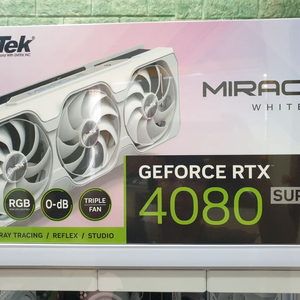 이엠텍 RTX4080 SUPER 미라클 화이트