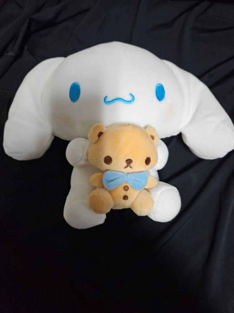 산리오 마이멜로디가방+시나모롤중형2개+쿠루미서비스--4