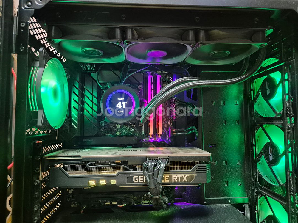 12900KF / 3080TI / z73 크라켄 수냉--0
