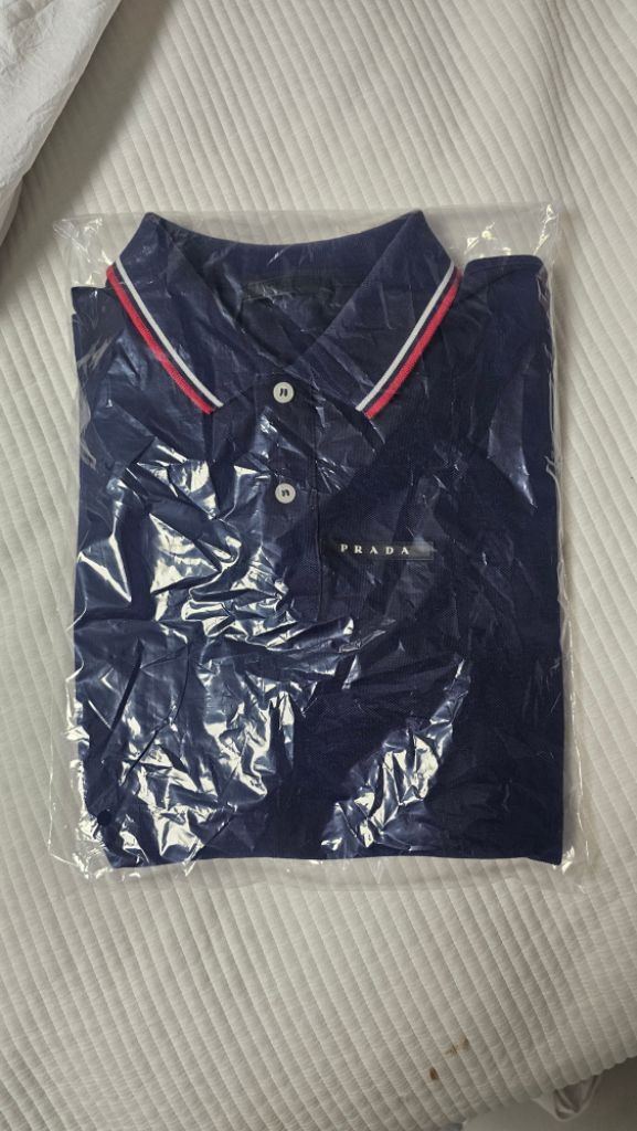 [PRADA] 프라다 카라티 navy L(100)