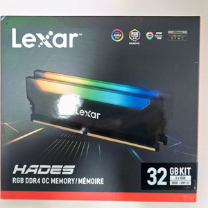 Lexar 렉사 Hades rgb ddr4 32gb