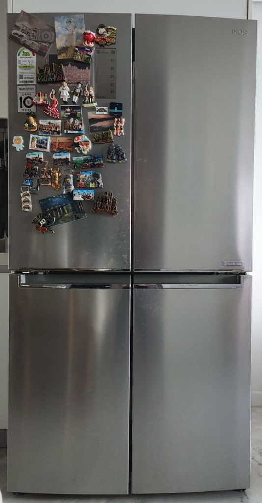 LG 디오스 4도어 냉장고 870L
