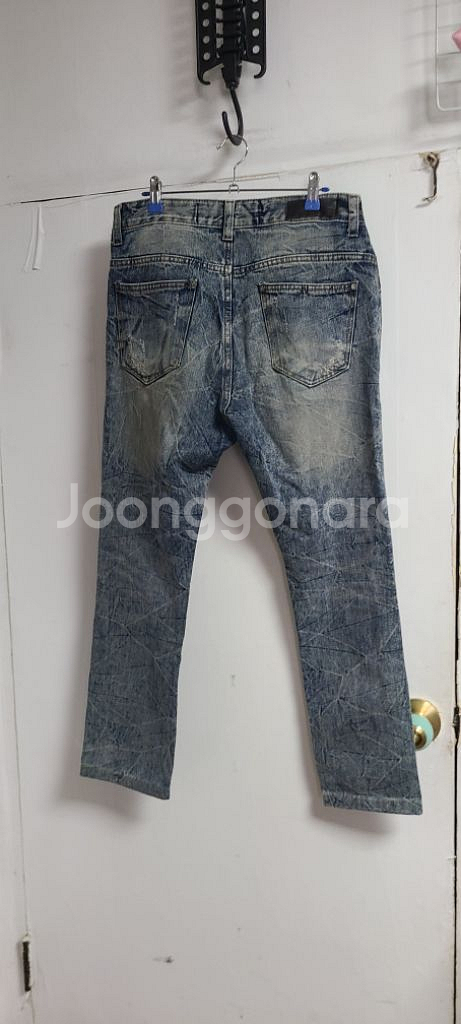 빈티지 톡톡튀는 찢어진 청바지 무대복 30~32--2