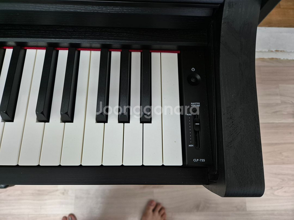 야마하 디지털피아노 clp735--4