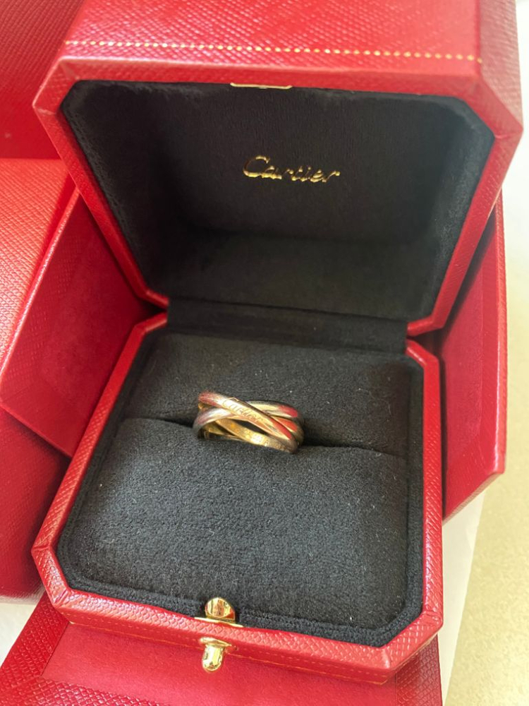 까르띠에 트리니티링 스몰 58호 (가격내려올립니다)--1