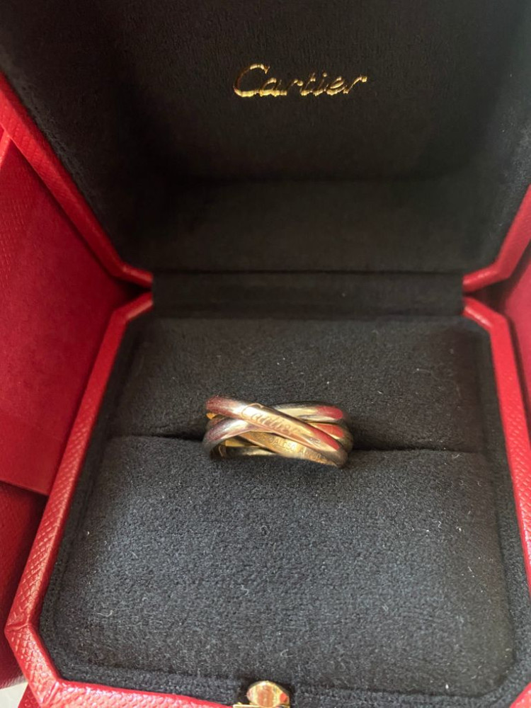 까르띠에 트리니티링 스몰 58호 (가격내려올립니다)--6