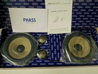 PHASS 165GM 2WAY 카오디오 스피커 새제품