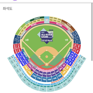 7/5 프라이데이 올스타전 3루 응원지정석 4연석