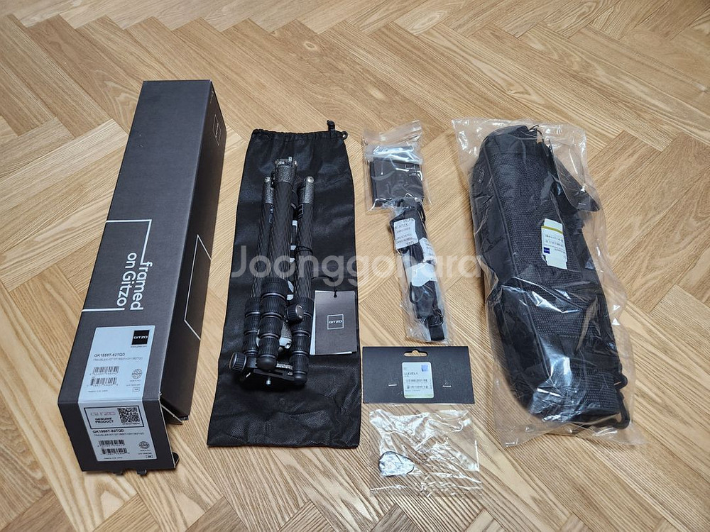 짓조 삼각대 gk1555t+82tqd 키트 팝니다.--2
