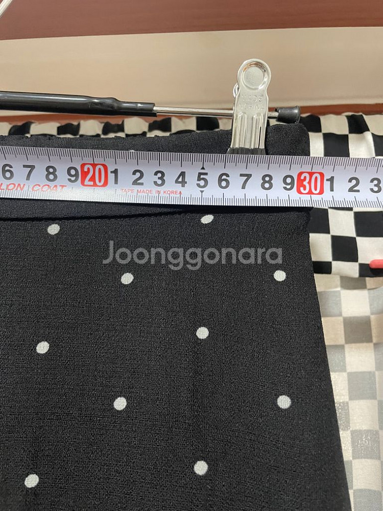 도트 쉬폰 롱스커트:) 밴딩스커트--4