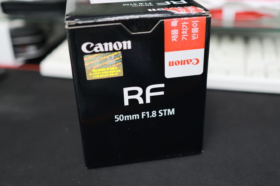 캐논 RF 50mm F1.8 STM 알쩜팔