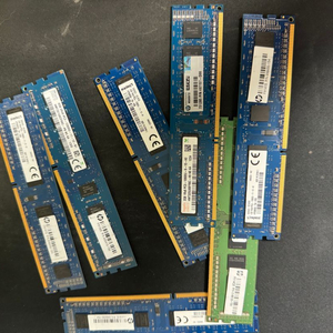 ddr3 4gb램 6개 2기가램 1개 팔아요