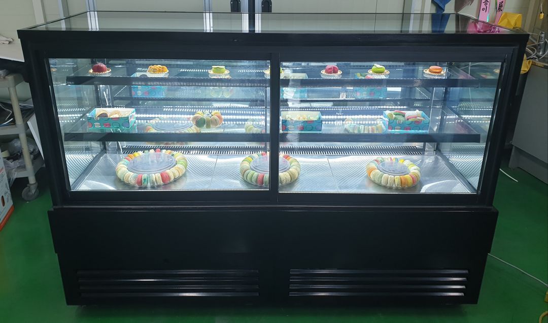 카페용 케익 반찬 디저트 냉장 쇼케이스 앞문 2023년