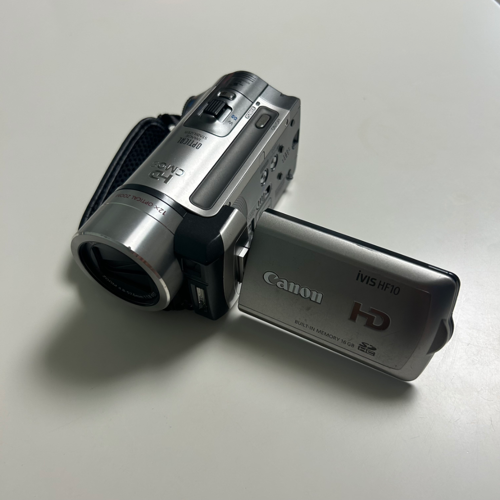 캐논 Canon ivis HF10 빈티지 디지털 캠코더
