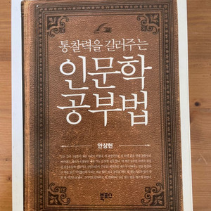 통찰력을 길러주는 인문학 공부법 - 안상헌