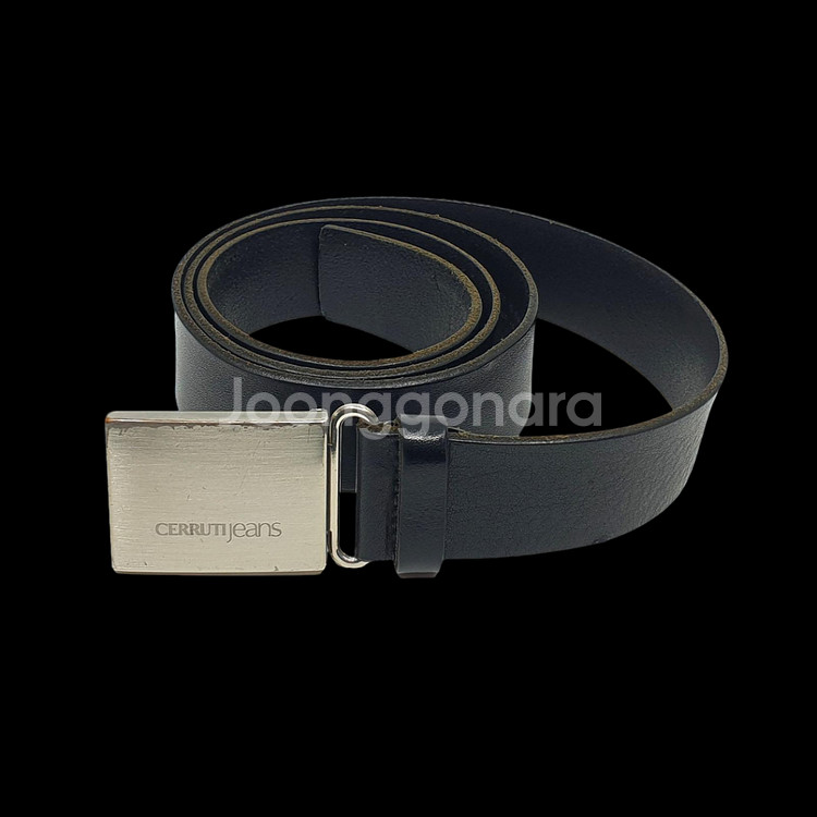 [F] 세루티진 CERRUTI Jeans 가죽 벨트--1