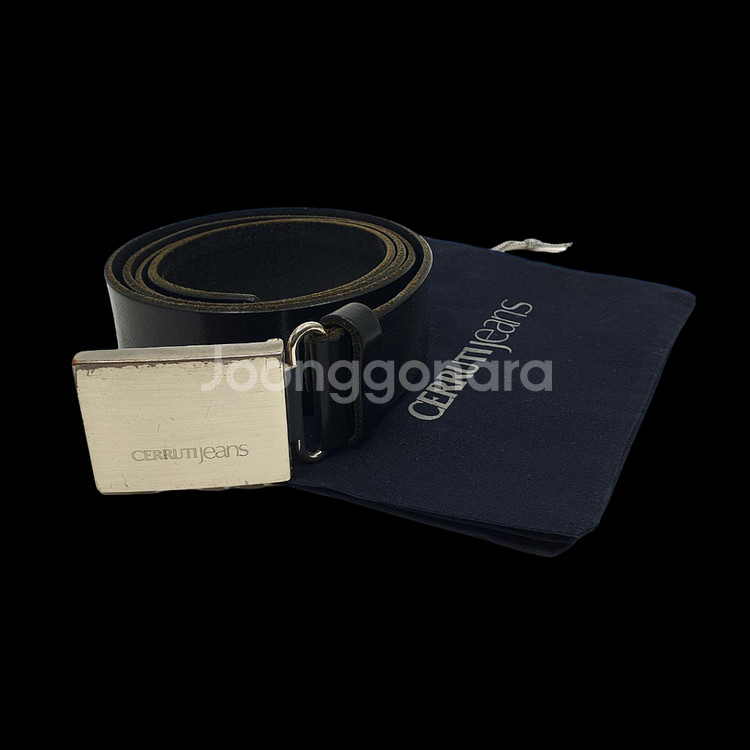 [F] 세루티진 CERRUTI Jeans 가죽 벨트--5