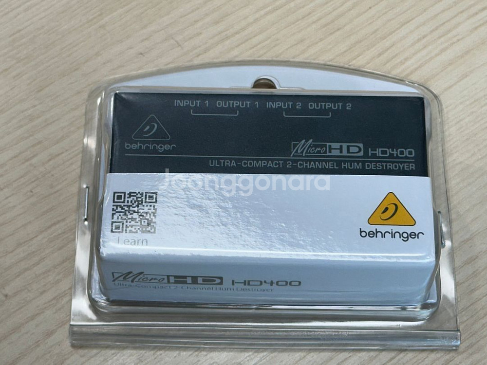 험노이즈 제거 HD400베링거 (뉴트릭 케이블포함)--0