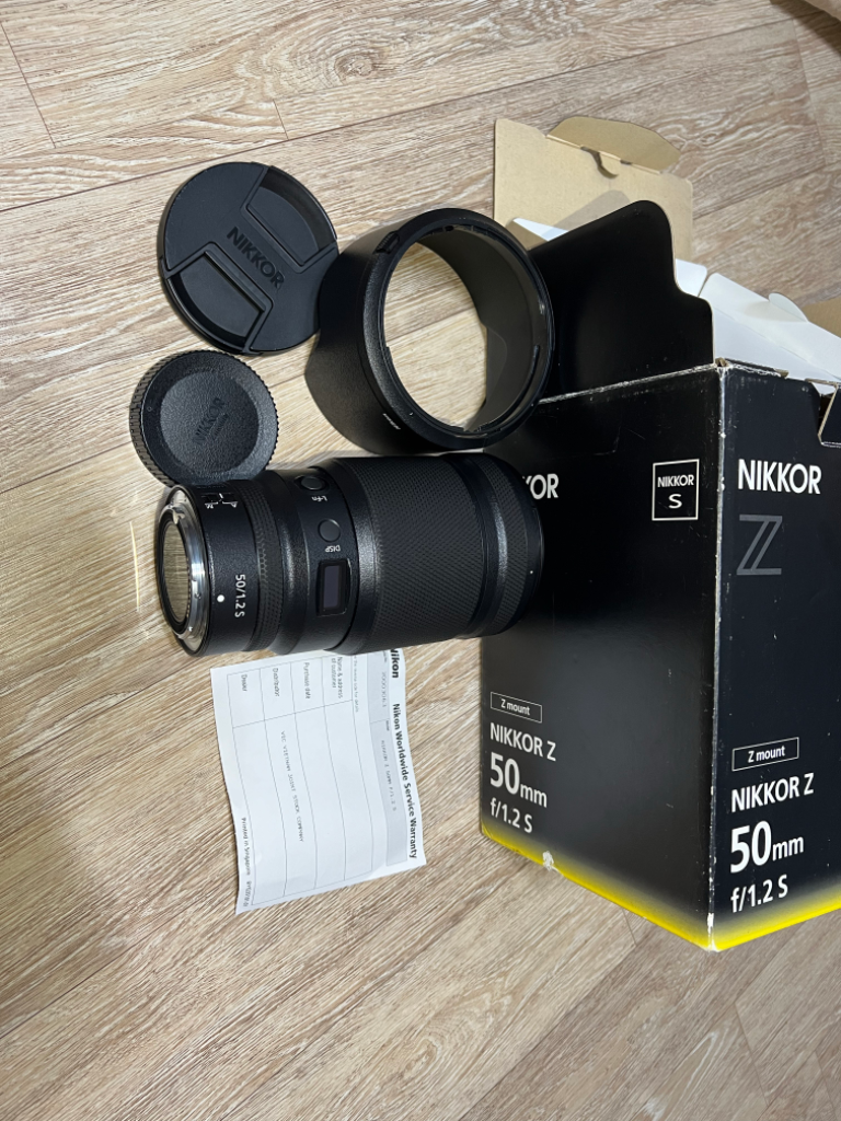 니콘 z50mm 1.2s