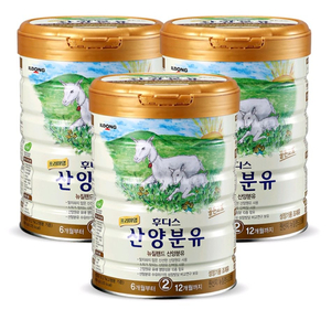 일동후디스 프리미엄 산양분유 2단계, 800g, 3개