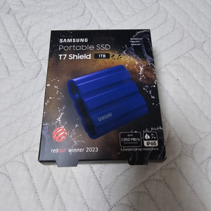 삼성 포터블 외장 ssd t7 shield 1Tb