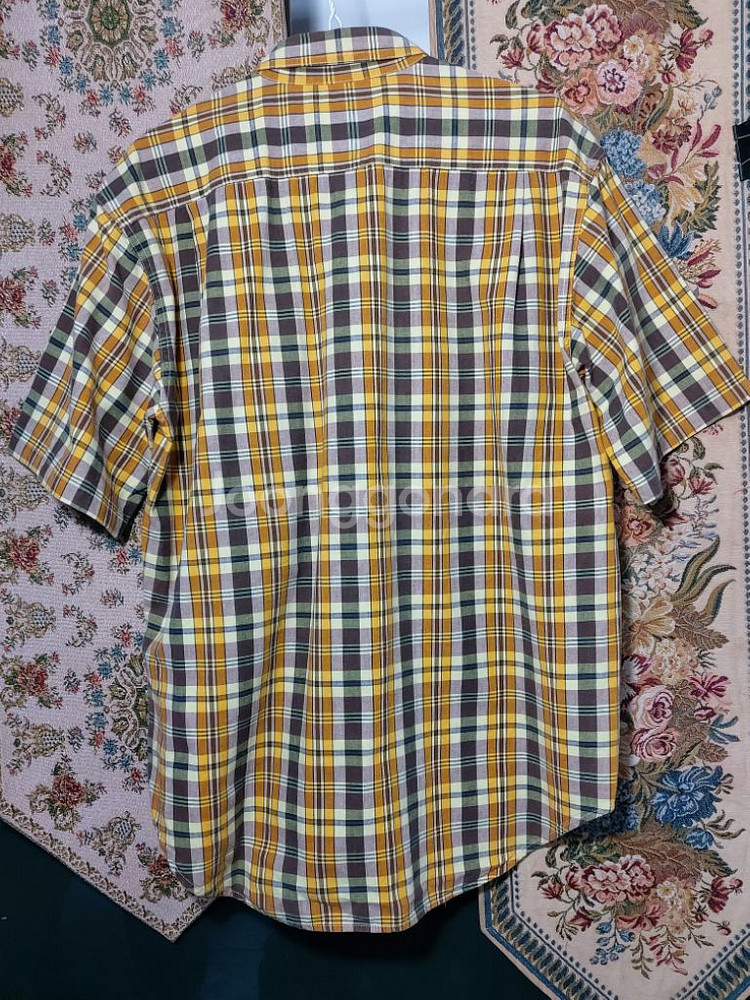 M 미노야 랄프이튼 루즈핏 체크 셔츠--1