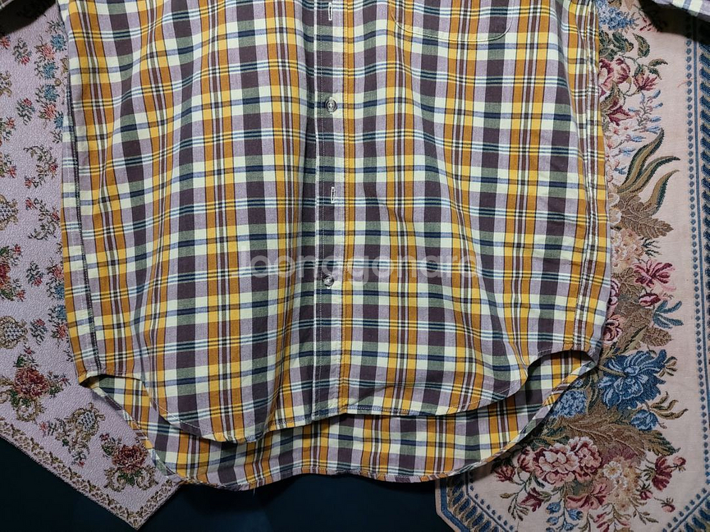 M 미노야 랄프이튼 루즈핏 체크 셔츠--2