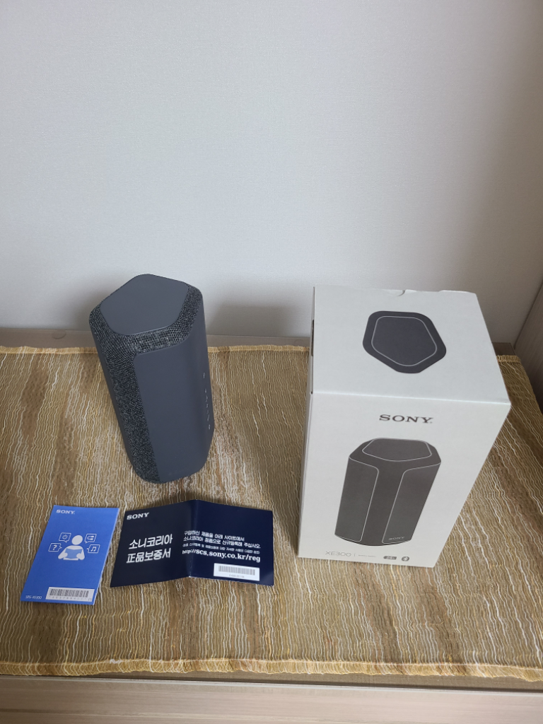 소니 정품 SRS-XE300 블루투스 스피커 풀박스