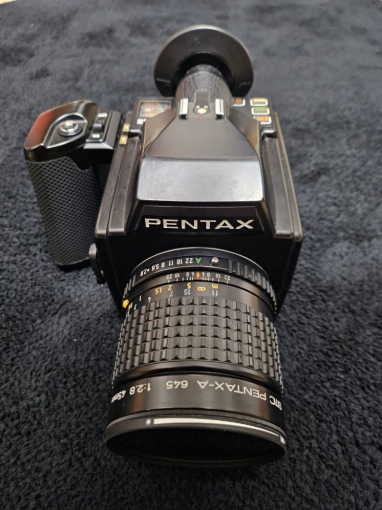 pentax 펜탁스 645 중형 필름 카메라