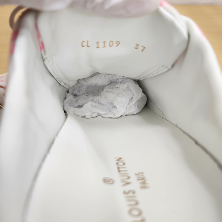 정품 루이비통 여성 뮬 슬리퍼 스니커즈 37 이미지