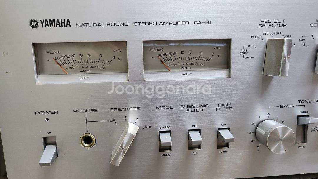 야마하 인티앰프 ca-r1--1
