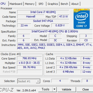 I7 4810MQ 팝니다