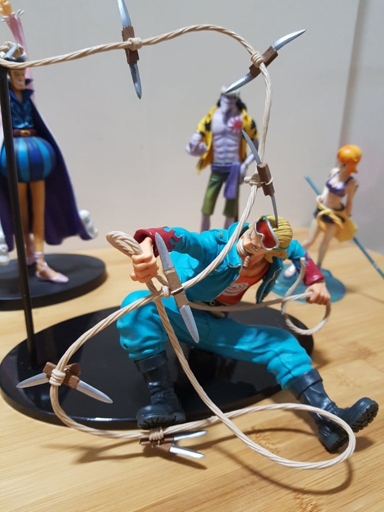 정품)원피스 피규어 (하자있음) 5종 일괄 2만원--5